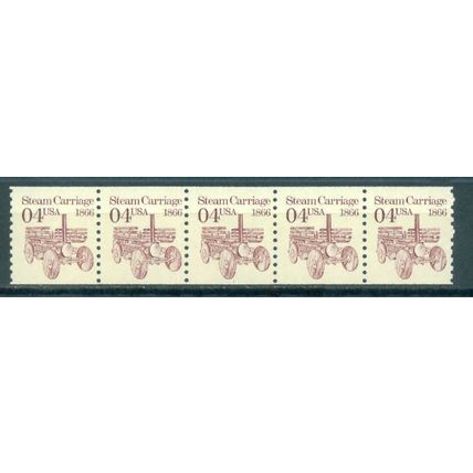 2451 4c Steam Carriage Fine MNH Dry Gum PNC 1/5 V0641