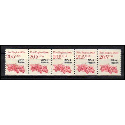 2264 20.5c Fire Engine Fine MNH Dry Gum PNC 1/5 X1163