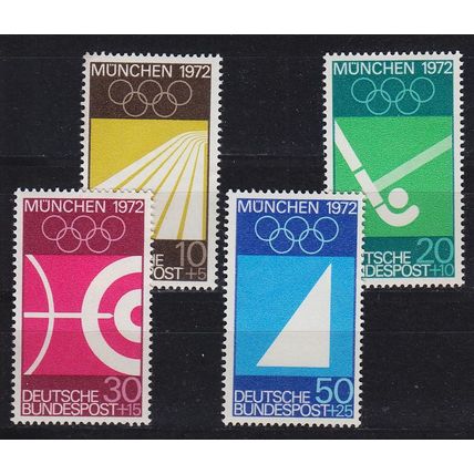 GERMANY BUND [1969] MiNr 0587-90 ( **/mnh ) Olympiade