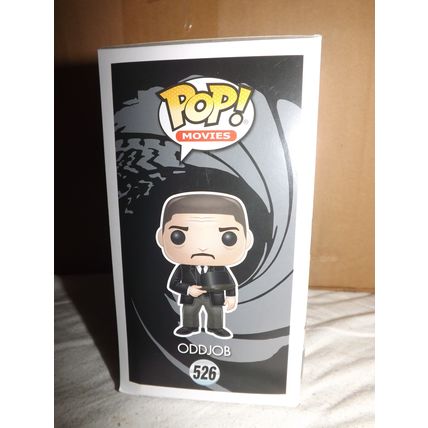 James Bond ODDJOB (throwing hat - Goldfinger) Exclusive Pop #526