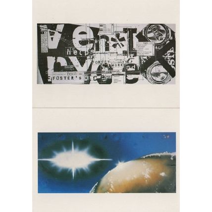 Fosters Ice 2x Can Spray Artist South Coast Advertising Postcard s