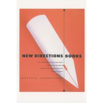 New Directions Book Alvin Lustig Norfolk Connecticut Postcard