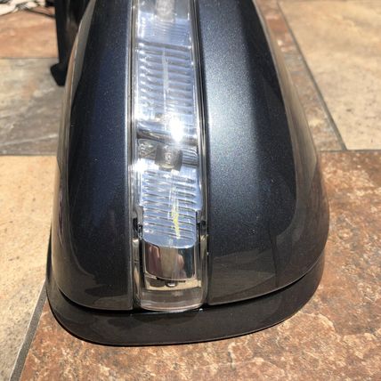 07-09 Mercedes Benz W211 E350 E550 E320 Left Side Rear View Door Mirror Gray