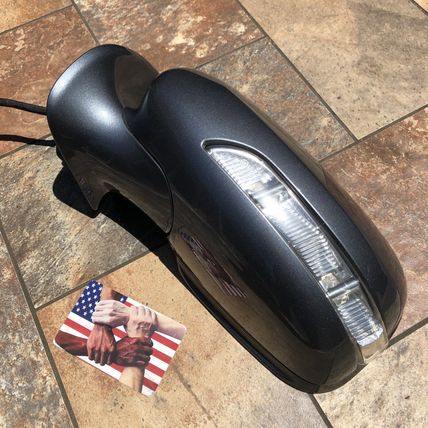 07-09 Mercedes Benz W211 E350 E550 E320 Left Side Rear View Door Mirror Gray