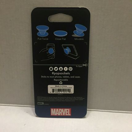 Authentic PopSockets Cell Phone Grip & Stand - Marvel Red Wakanda Black Panther