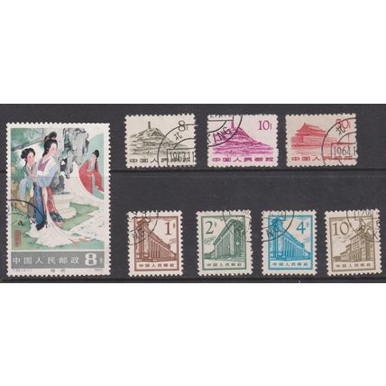 CHINA Selection of 25 Good Used Stamps (p412)