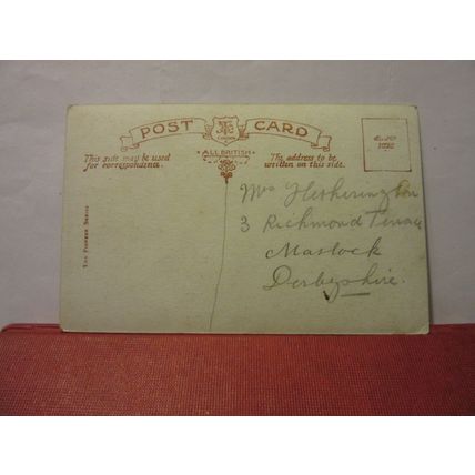 XMAS GREETINGS FROM BROOMHILL, GLASGOW used postcard =