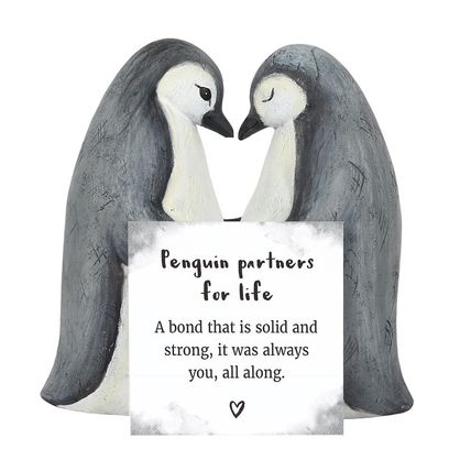 Bird Ornament - Penguin Partners For Life