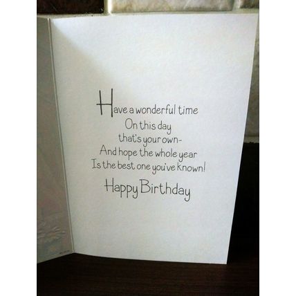 50th Birthday Card - ( CHEAP COLLECTION ONLY CARDS ) - 002