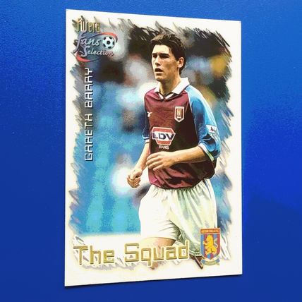 FUTERA ASTON VILLA 1999 GARETH BARRY Rookie #24 RC