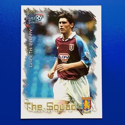 FUTERA ASTON VILLA 1999 GARETH BARRY Rookie #24 RC