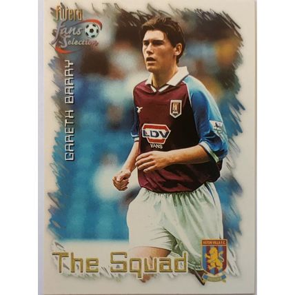 FUTERA ASTON VILLA 1999 GARETH BARRY Rookie #24 RC