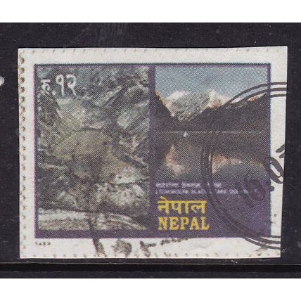 Nepal Mountains Stationary Cut Out VGC