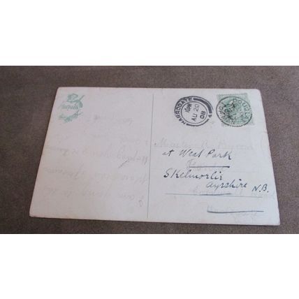 1908 fr Hartmann Postcard - Groudle Glen - Isle of Man