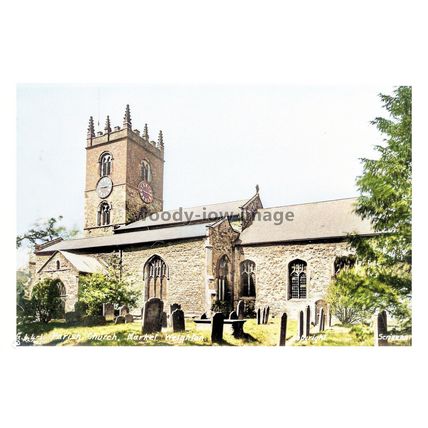 ptc7368 - Yorks - Early view of the Market Weighton Parish Church - print 6x4