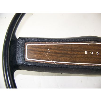 1971 - 1977 DODGE TRADESMAN VAN BLACK STEERING WHEEL OEM #2961241