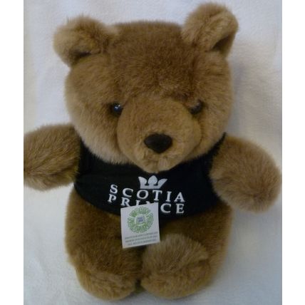 RARE SCOTIA PRINCE TEDDY BEAR with BLUE T-SHIRT cruise & ferry line OOB in 2004