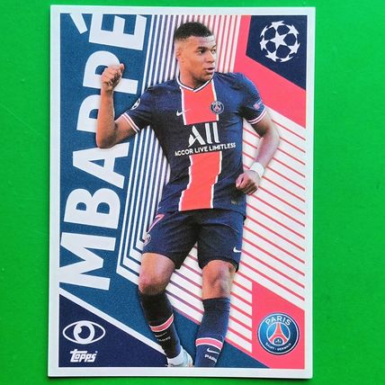 2020 KYLIAN MBAPPE PSG2 - TOPPS UEFA CHAMPIONS LEAGUE 2021