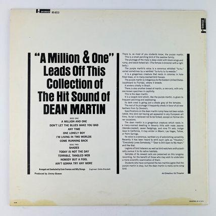 Dean Martin – The Hit Sound Of Dean Martin Vinyl LP Record Album RS-6213