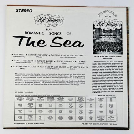 101 Strings – Romantic Songs Of The Sea Vinyl LP Record Album S-5140