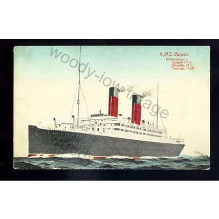 LS2591 - Cunard Liner - Caronia - Artist - U/K - postcard