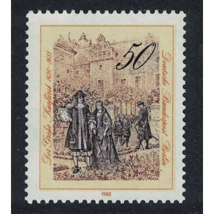 Berlin Friedrich Wilhelm Great Elector of Brandenburg 1988 MNH SG#B808