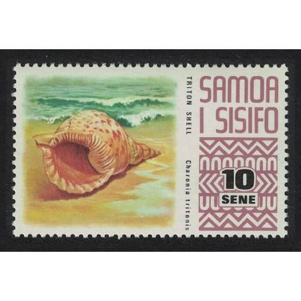 Samoa Trumpet triton Shell 1972 MNH SG#396