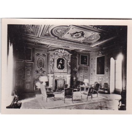 Cheverney Chateau Grand Salon France Picture card 9 x 7 cm VGC