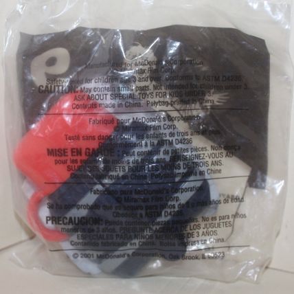 2001 McDonalds Spy Kids #9 Invisible Visible Spy Pen Mint in Package