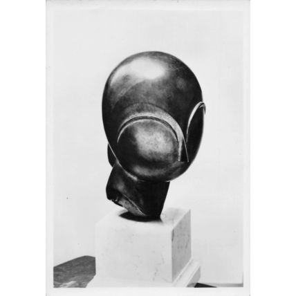 Constantin Brancusi Study For Mlle Pogany Sculpture Postcard