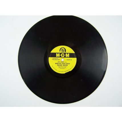 Art Lund – Mona Lisa / When My Stage Coach Reaches Heaven 78RPM 10" Vinyl Record