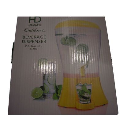Hd Design Outdoor Beverage Dispenser 2.5 Gallon