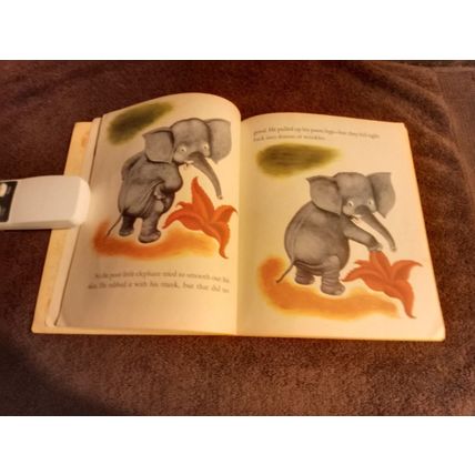 Little Golden Book The Ssggy Baggy Elephant By K & B Jackson (C) Edition 1947