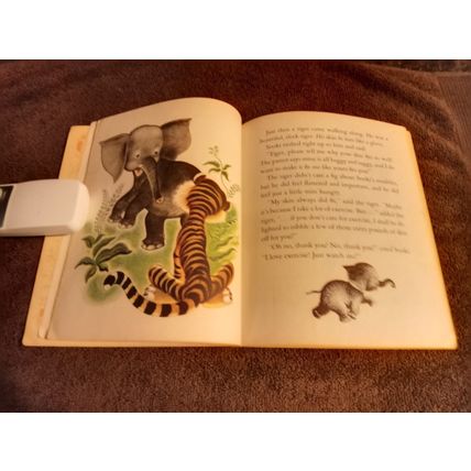 Little Golden Book The Ssggy Baggy Elephant By K & B Jackson (C) Edition 1947