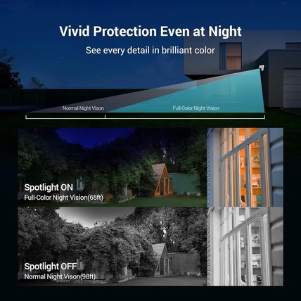 EZVIZ 360° Security Camera Outdoor with Auto-Tracking, Wifi Surveillance Camera