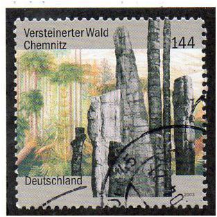GER 2003 144c 'PETRIFIED FOREST, CHEMNITZ' FINE USED (EBID 12940)