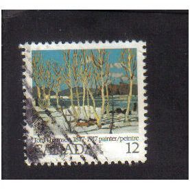 1977 canada algonquin park by tom thompson 12c f/u sg887