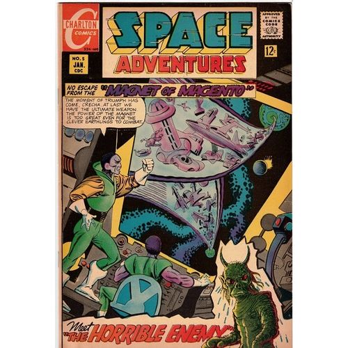 SPACE ADVENTURES # 5 ( 1969 ) Steve Ditko cover