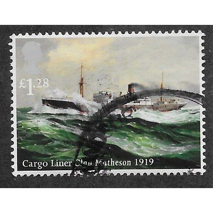 2013 £1.28 'MARITIME HERITAGE - CLAN MATHESON' FINE USED (EBID72-121)