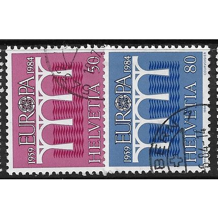 1984 Michel 1270/1271 - fine used (o)