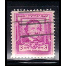 Used 986 3c Edgar Allan Poe Fine KA8719