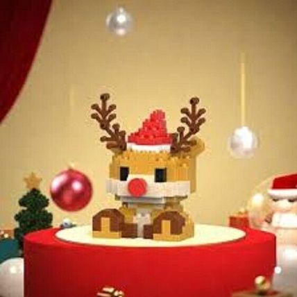 Nanoblock Christmas Reindeer 166 pcs New And Sealed Christmas Present