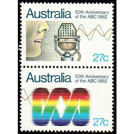 Australia 1982 ABC 2 x 27c MNH Stamps.