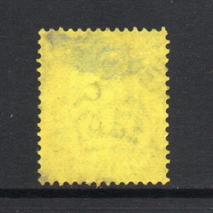 Victoria- 1887-92 - 3d Purple on Yellow (sg202) Used