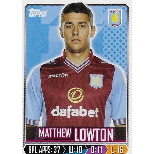 Topps Premier League 2014 Stickers: No.24 - Lowton