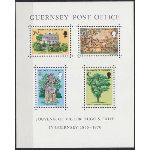 ENGLAND GREAT BRITAIN [Guernsey] MiNr 0121-24 Block 1 ( **/mnh )