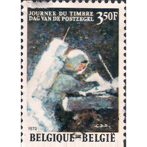 BELGIUM, SPACE, David R Scott spacesuit, black 1972, 3.50Fr