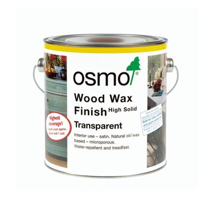 Osmo Wood Wax Finish Transparent, Cognac, 2.5L