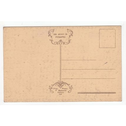 Roman Ruins Ancient City of Pompeii Postcard Italy 134