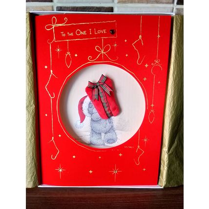 Me To You Boxed Christmas Cards - To the one i love - Tatty Teddy - 001